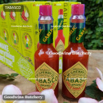 Sauce TABASCO CHILI GARLIC PEPPER mellow heat & savoury flavour 60ml